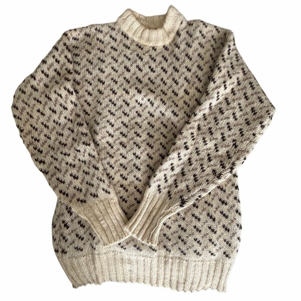 Toting Pure New Wool Sweater L